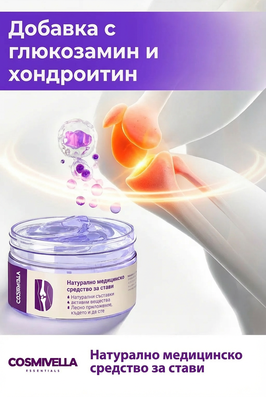 2x Крем  - Естествено Медицинско Лечение за Ставите